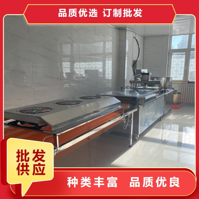 安徽省亳州烫面春饼机生产流程介绍-多图