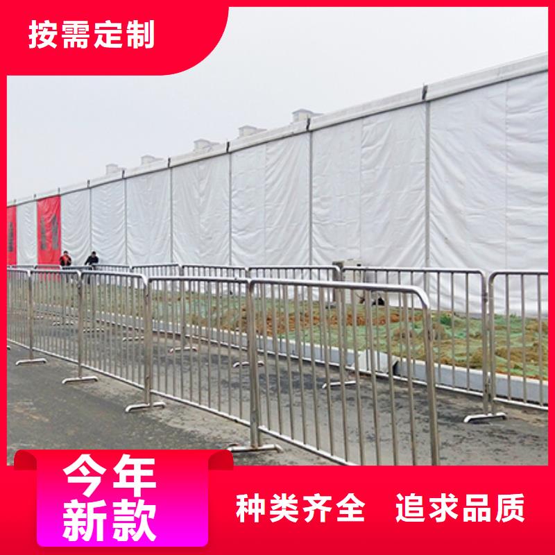 武汉不锈钢防护栏租赁防爆铁马图片