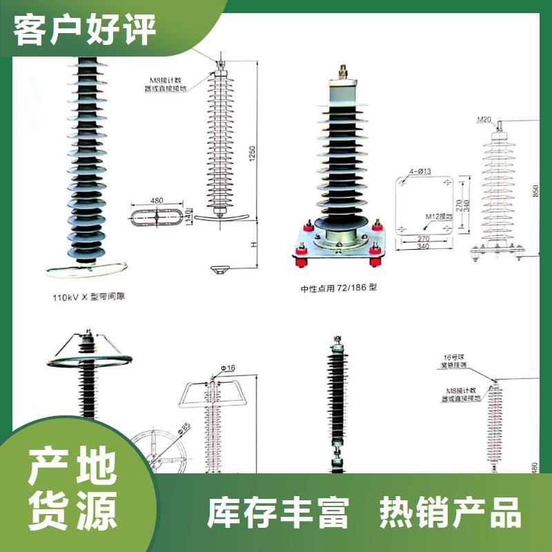 唐山电站型氧化锌避雷器避雷器HY10WZ-96/250厂家