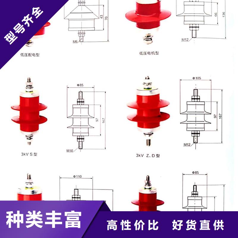 红河电机型氧化锌避雷器HY5WD-20/45生产厂家