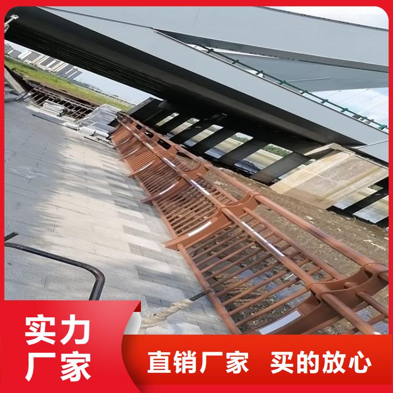 江西南昌生产市镀锌管景观河道栏杆结实耐用