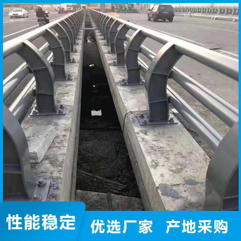 安徽省亳州批发市灯光铝合金桥梁护栏安装牢固可靠