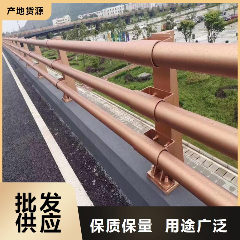 四川周边<展鸿>钢管烤漆桥梁护栏安装方便