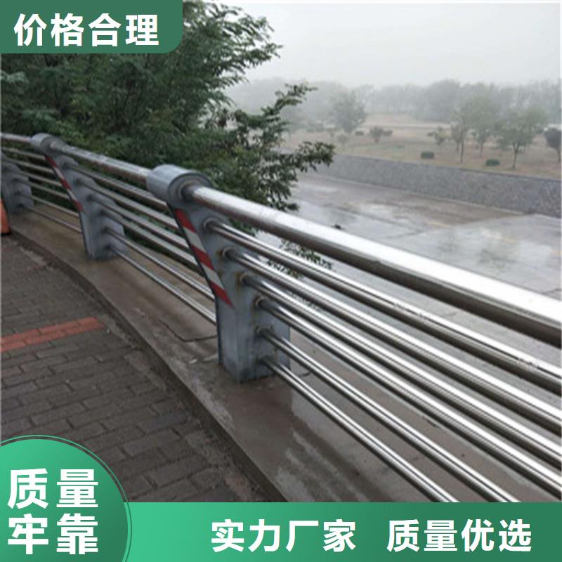 方管喷塑桥梁防撞护栏经久耐用不脱层