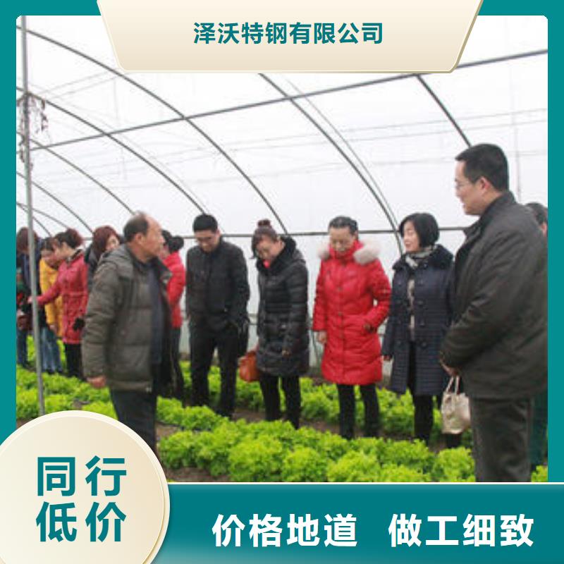 云溪区温室大棚热镀锌管加工安装大棚卡槽大棚钢管折弯
