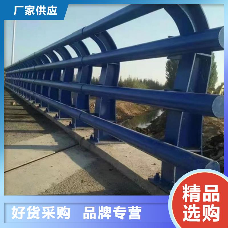 海东定制城市桥梁绿色防撞钢护栏	_宏达友源金属制品有限公司