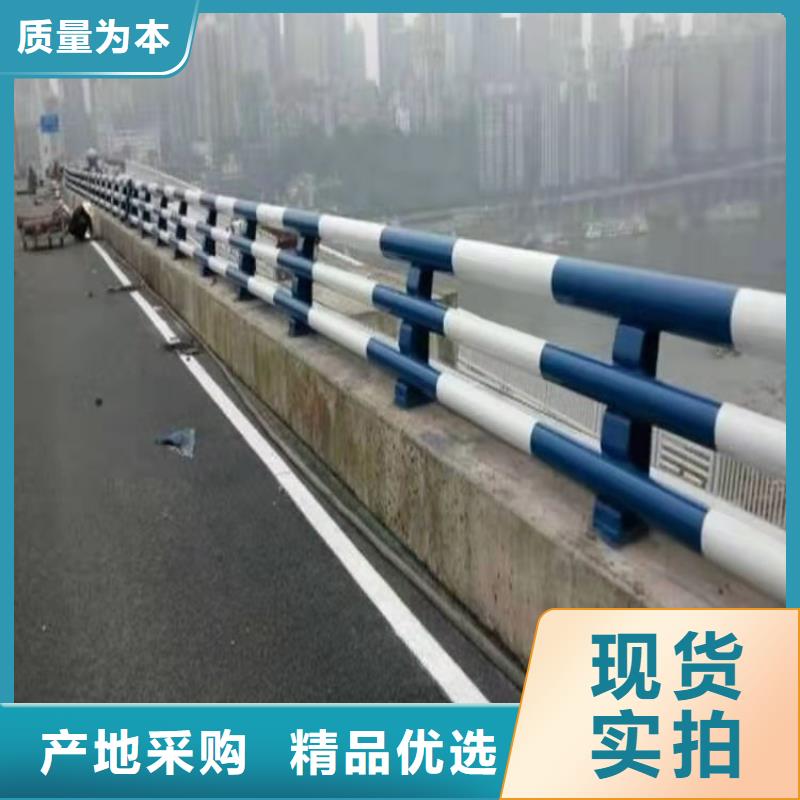 不锈钢桥梁防撞护栏河道景观灯光护栏河道护栏品质值得信赖