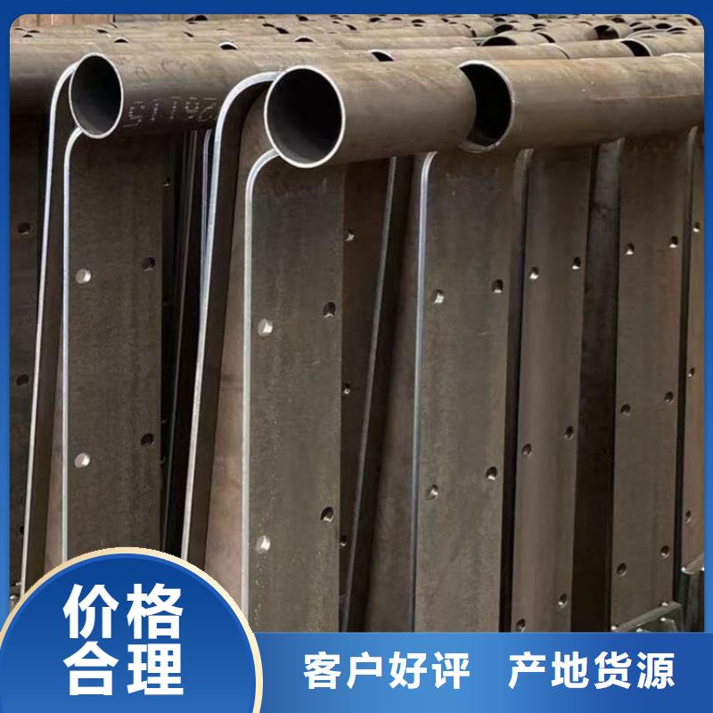 道路栏杆造型多样