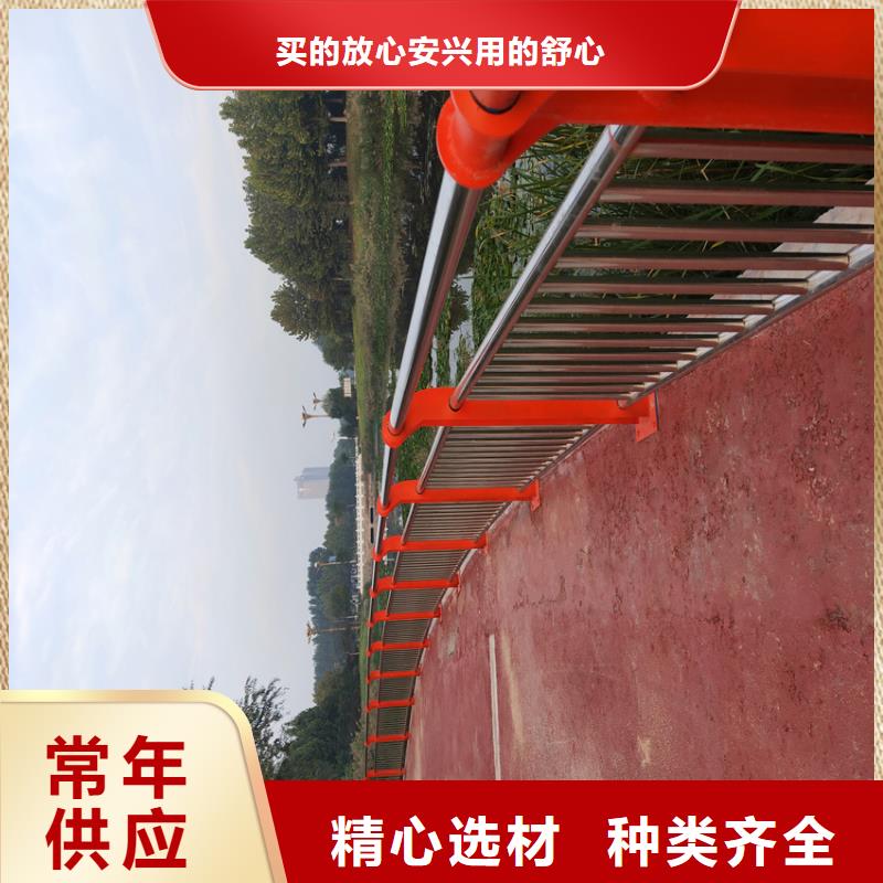 防撞桥梁栅栏塑木河道护栏价格公道合理