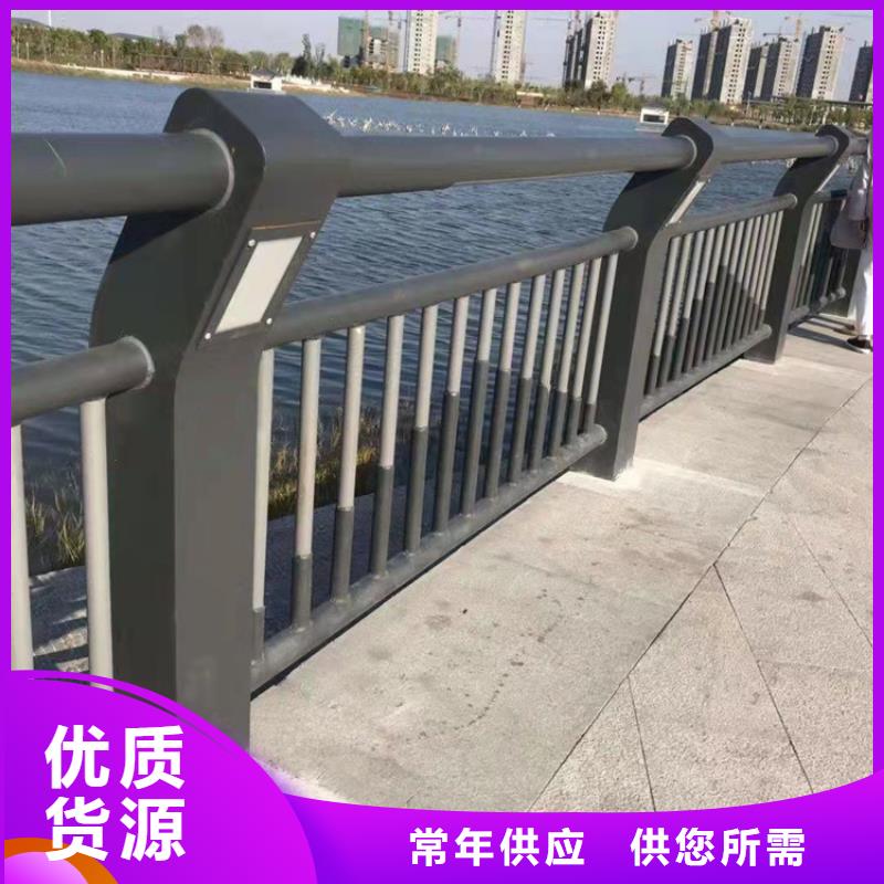 怒江不锈钢河道景观护栏来厂考察