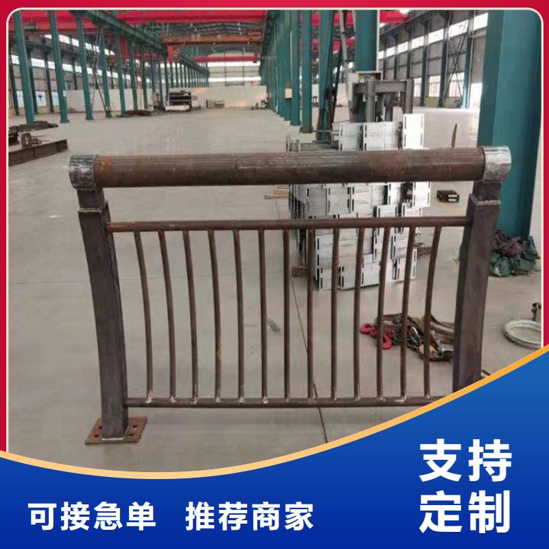 通化河道景观护栏图片来厂考察