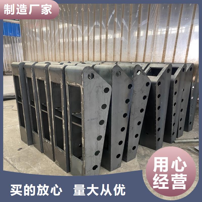 钦州铸造石钢管护栏-实体厂家