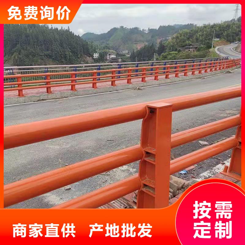 甘孜市炉霍县河道护栏厂家批发生产