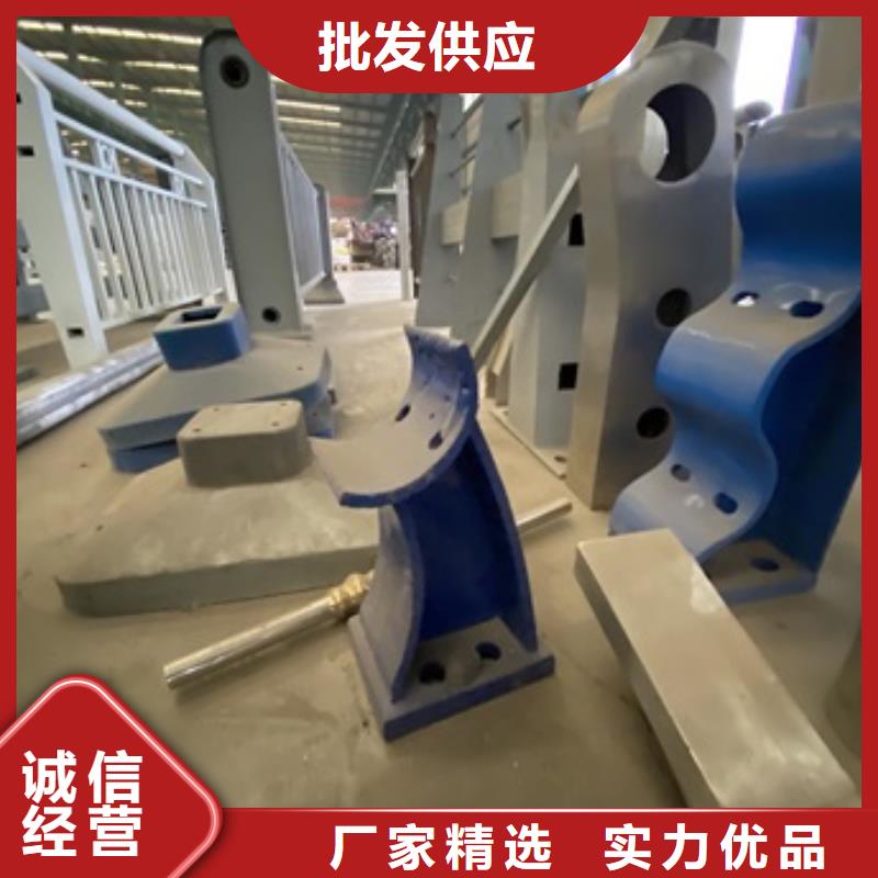 江西省萍乡防撞不锈钢复合管栏杆安装