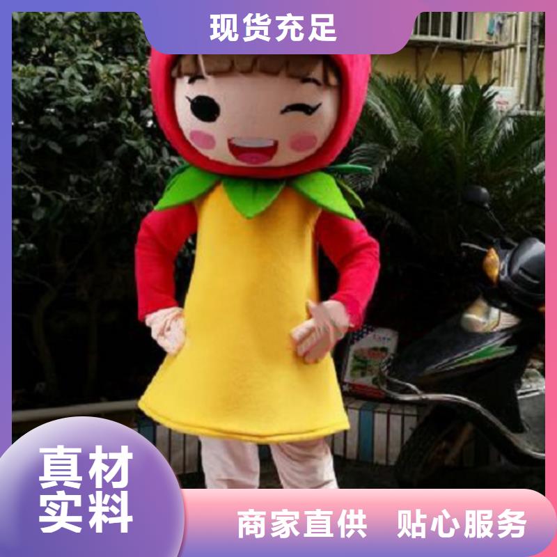 海南海口卡通人偶服装定制价格/年会毛绒公仔用料好