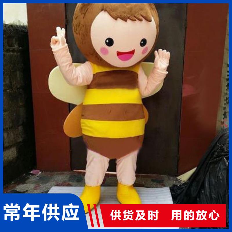 人偶服装订制定做厂家,套头玩偶服视线好