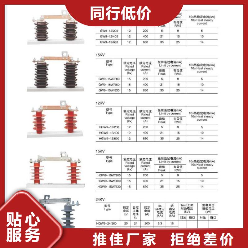 HGW9-12W/630A户外高压交流隔离开关