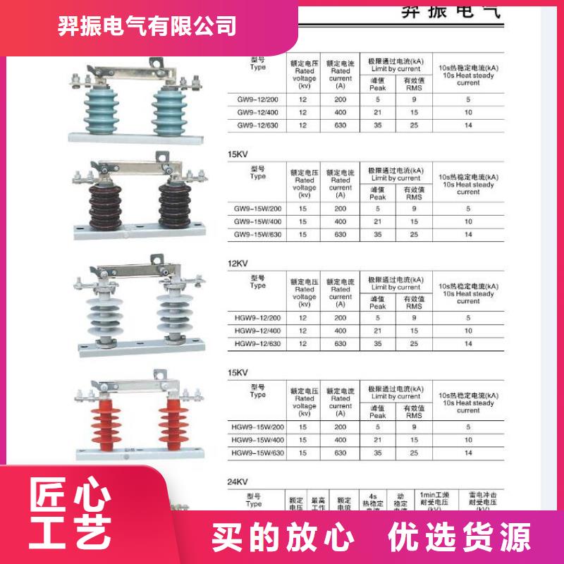 【高压隔离开关,金属氧化物避雷器原厂制造】