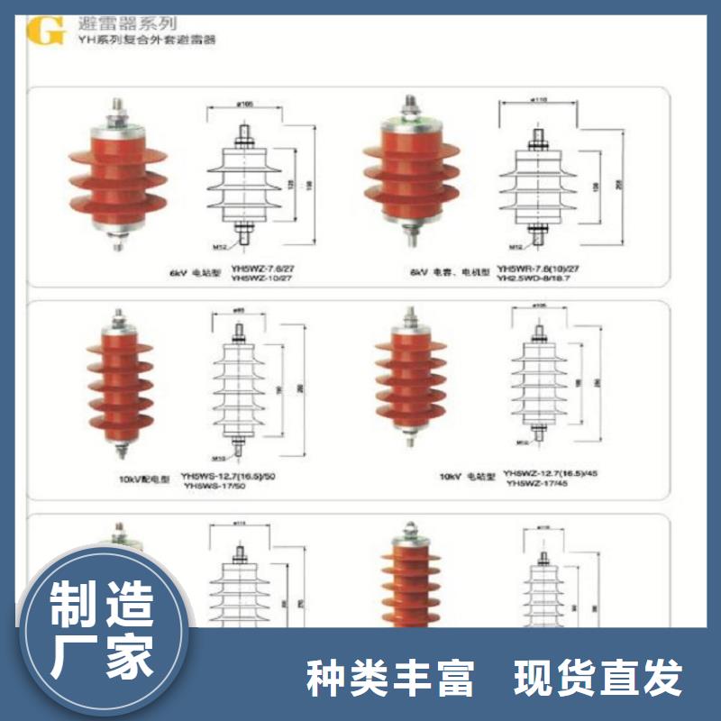 当地[羿振]避雷器YH10WX-108/281上海羿振电力设备有限公司