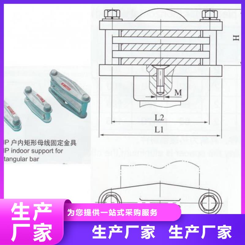 矩形母线固定金具MWP-202T