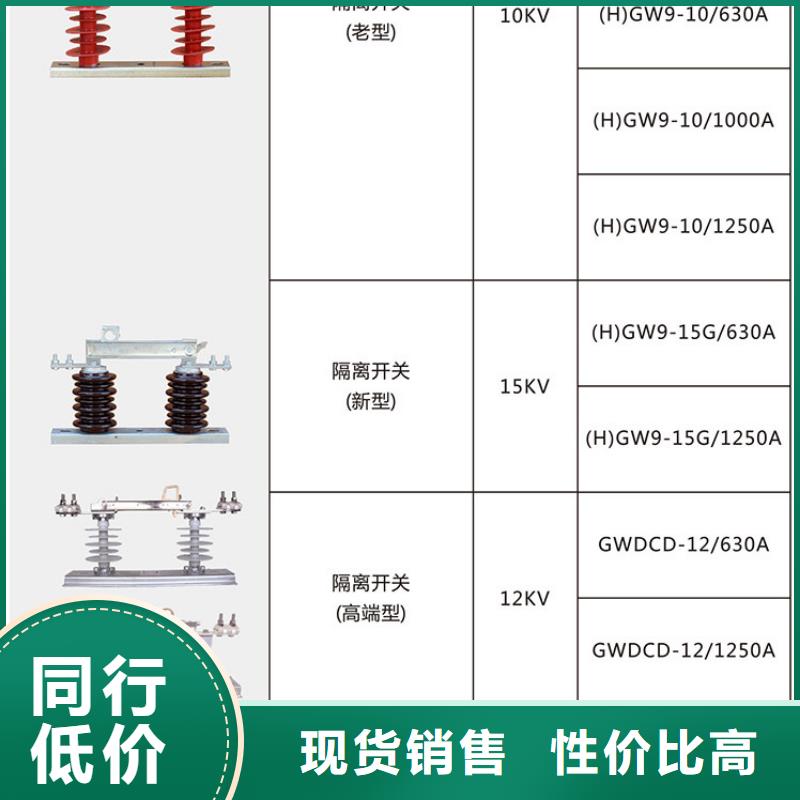 品牌【羿振电气】10KV单级隔离开关GW9-10G/200隔离刀闸生产厂家