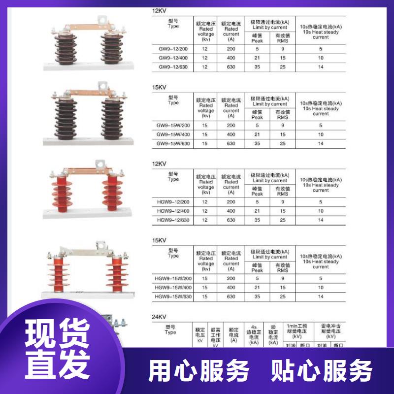 【高压隔离开关】GW9-24/630