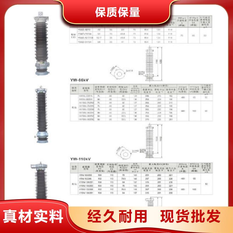 氧化锌避雷器YH10WZ2-108/281S源头好货