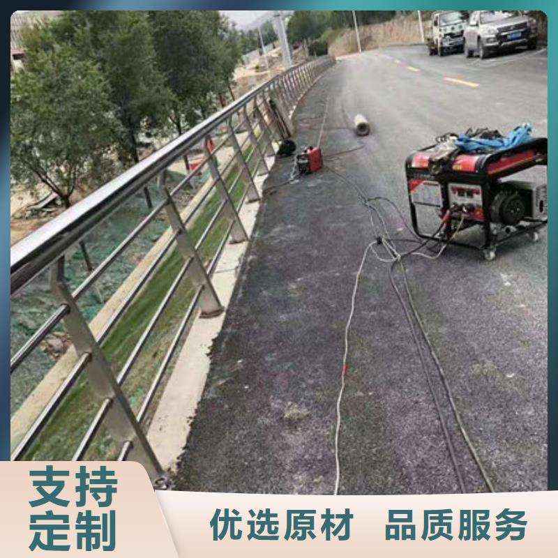 广西来宾201不锈钢复合管护栏实地工厂