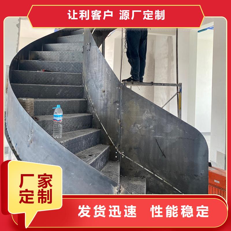 昌江县酒店会所钢化玻璃楼梯现货直供