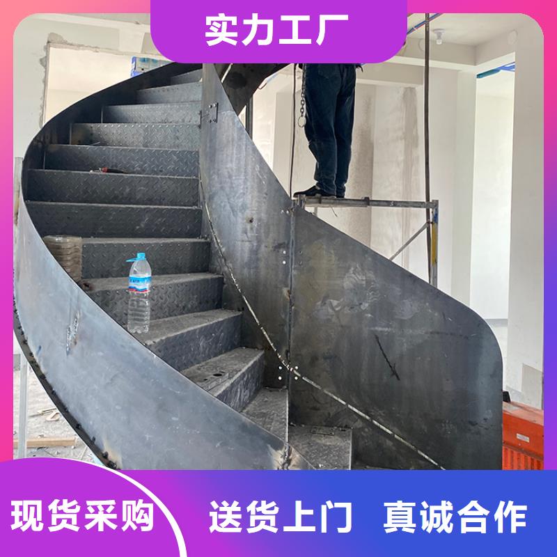 买(宇通)弧形梯钢结构螺旋楼梯免费设计