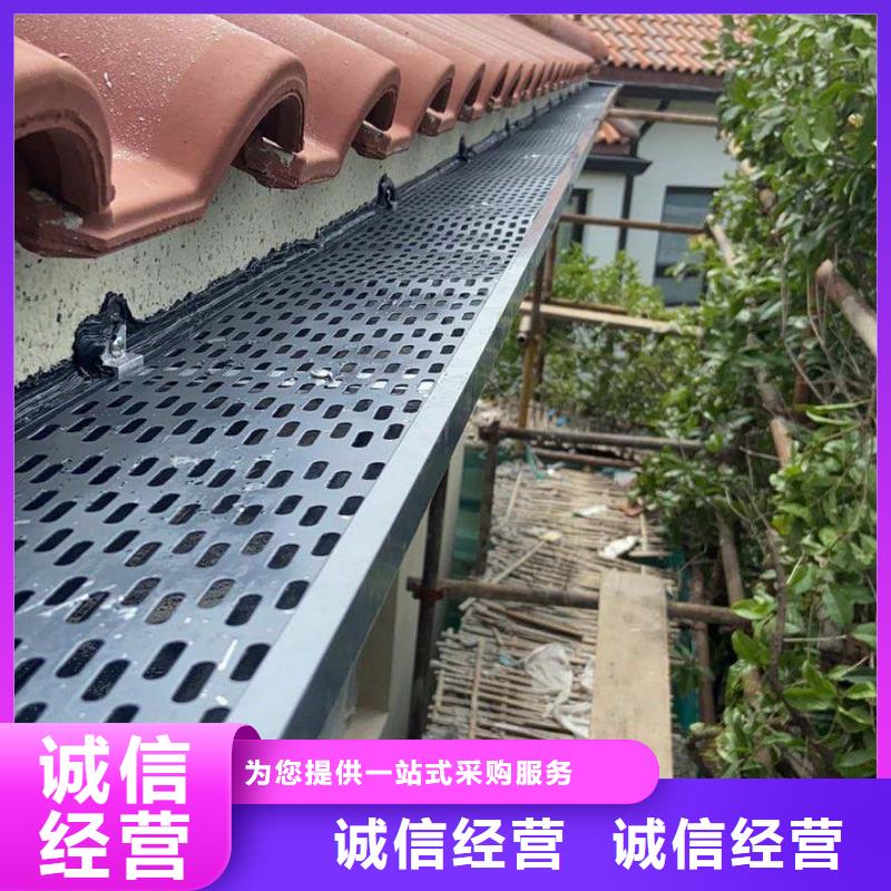 铝合金成品天沟存货充足