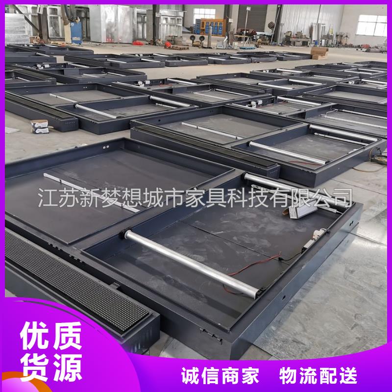 【滚动灯箱】仿古候车亭检验发货