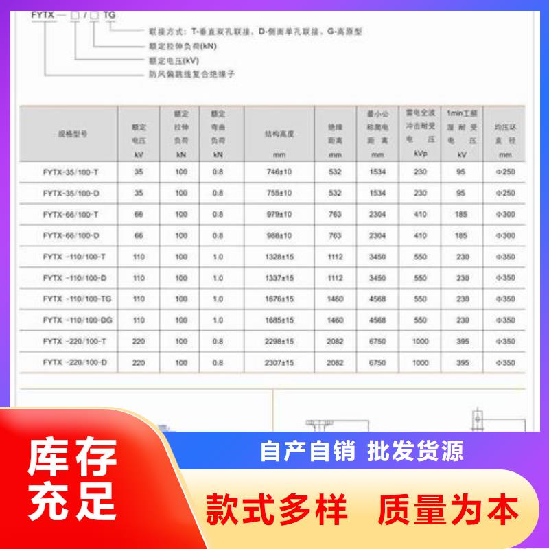 FS-10/2.5高压复合横担绝缘子