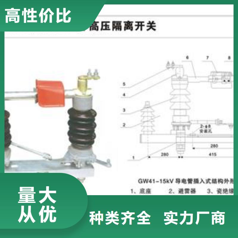 隔离开关氧化锌避雷器实力派厂家