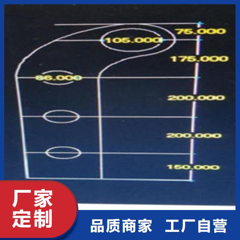 【Q235材质钢板立柱切割不锈钢桥梁护栏品质优选】